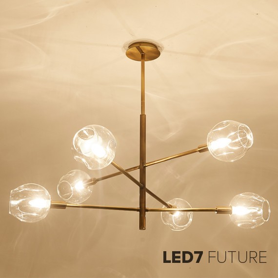 Loft Industry Modern - Lindsey Chandelier